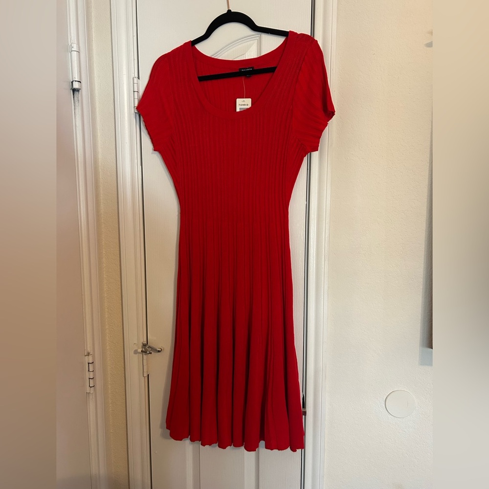Torrid Ribbed Midi Dress